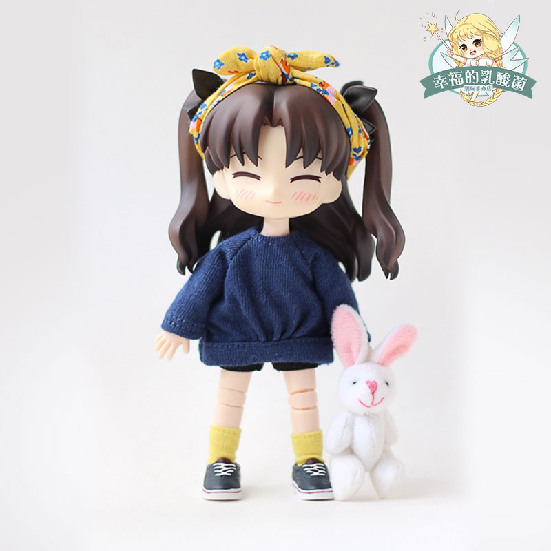 Korean baby clothes OB11 scarf NINIMAL head scarf hair scarf sweat towel with decorative silk scarf