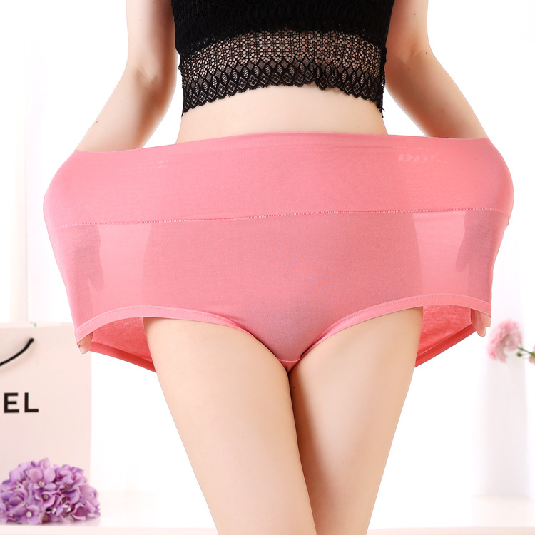 Thêm phân bón để tăng 200 pound trong eo cao ladies kích thước lớn bông đồ lót nữ chất béo mm trung niên tóm tắt phương thức mùa hè