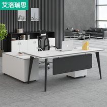 Office Furniture Boss Table Manager Table Minimalist Modern Large Class Bench Single Supervisor Table Guangzhou Financial Desk Chair