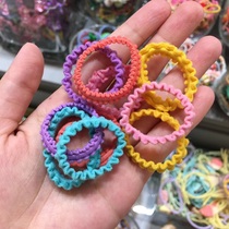 (Spot) Korea bebe prince children hair accessories candy color hair rope lace stretch Hairband hair tie