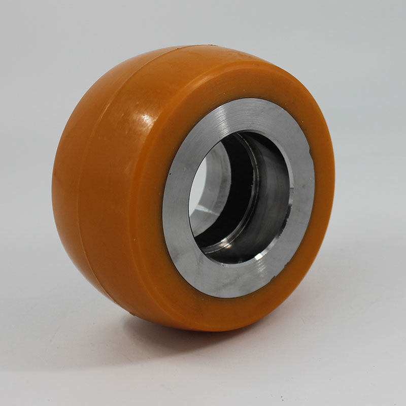 115*50 100*50 electric heap high machine polyurethane PU balance auxiliary wheel