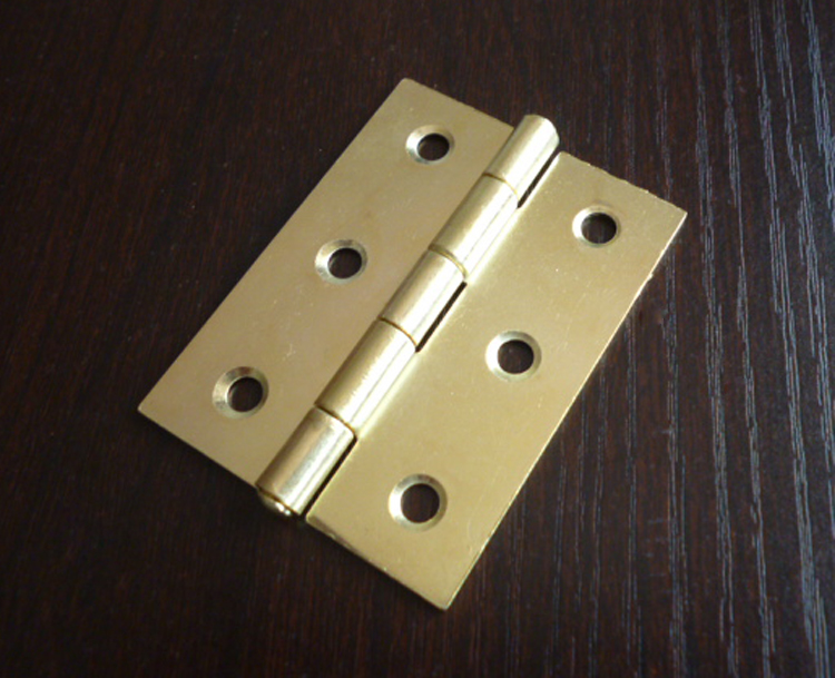 HAX 2 5 Inch Thickened Widening Common Type Furniture Hinge Machinery Hardware Distribution Box Copper Plated Hinge