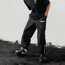 Lu Xiaohu 404 series 2021 new spring and autumn night running reflective pants mens sports pants light and thin quick-drying trousers