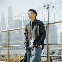 Lu Xiaohu 2021 autumn new vintage series shirt men Street multi-pocket long sleeve shirt lapel collar coat