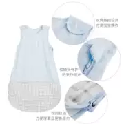 Ziqi ở một gia đình trẻ em bé sơ sinh một mùa hè túi ngủ chống Tipi bông bé vest TS quad mỏng - Túi ngủ