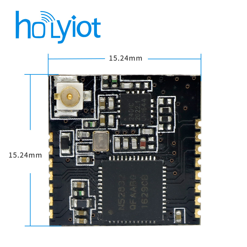 Nordic NRF52832 PA Low power Bluetooth module BLE5 0 serial port Overpass power amplifier UART