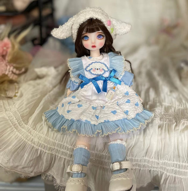 30 cm dress-up doll 6-point BJD22 joint dress-up doll girl toy SD doll ຂອງຂວັນວັນເກີດ