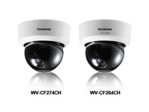 Panasonic dome WV-CF264CH 650 line zoom dome with built-in 2 8-10mm lenses