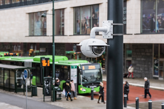 Ament's AXIS P3807-PVE panoramic internet camera can achieve 180 ° seamless coverage