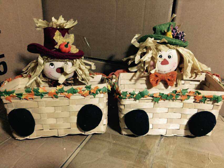 Foreign trade original single household goods storage basket foreign trade tail single wedding gift wedding room accessories sundries l basket birthday gift