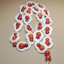 Crazy dialect Hetian jade wearable grade Tibetan years high oil agate fashion versatile men and women necklace bracelet s2