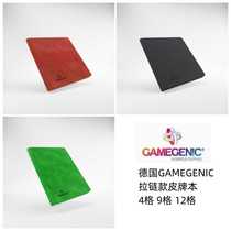 German GAMEGENIC 4 grids 9 grids 12 grids zipper card book Magic: The Gathering PTCG Pokémon