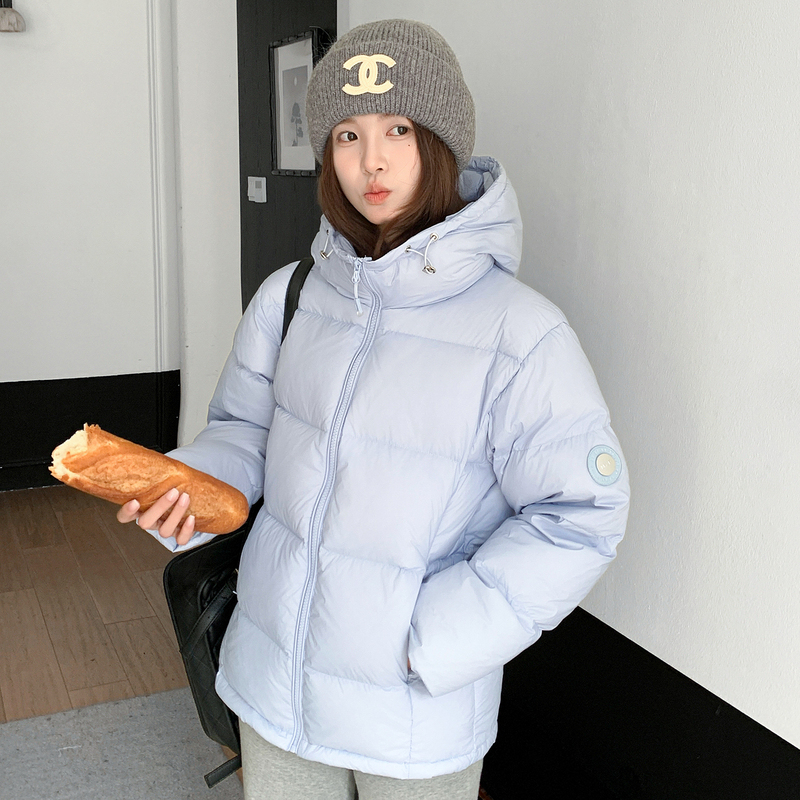 Short down Jacket for Women 2026 Winter New Style, Loose Fit, Thickened Korean Style Puffer Jacket, Popular Couple's Coat