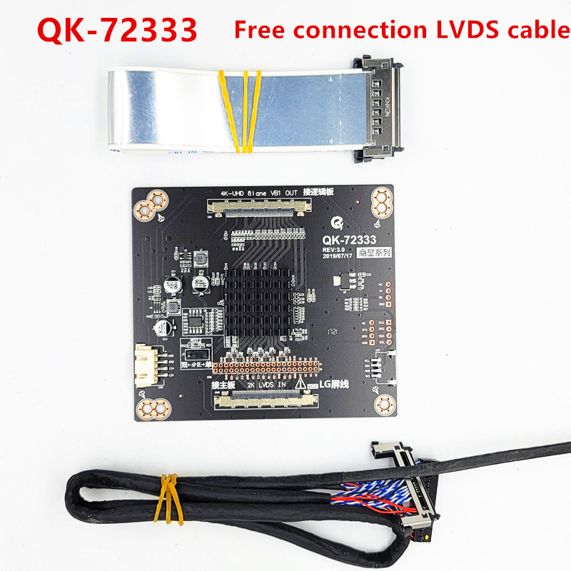 QK-72333 REV3.0 2k motherboard plus this adapter board can point 4k screen commonly used screen measurement test use