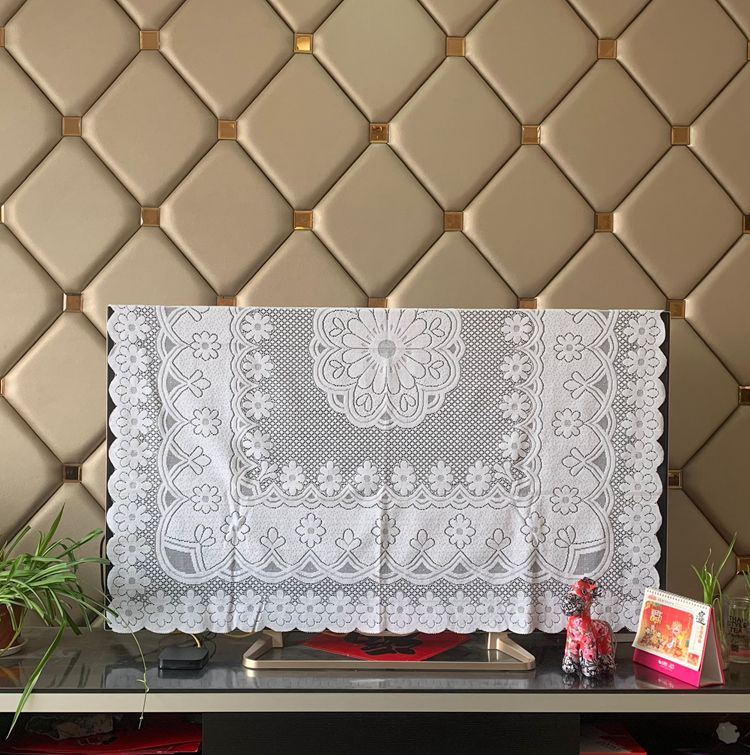 bảng ren vải che đầu giường bảng vải vải che vải bụi máy giặt TV khăn trải bàn bàn cà phê hình chữ nhật khăn tủ lạnh - Khăn trải bàn khăn trải bàn canvas