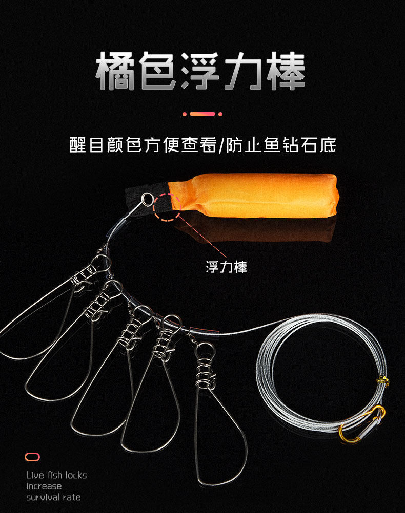 鱼扣正确使用,控鱼扣怎么用,鱼扣好还是鱼护好_大山谷图库