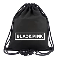 Blackpink nhóm tùy chỉnh túi vải vai của phụ nữ balo thời trang nữ