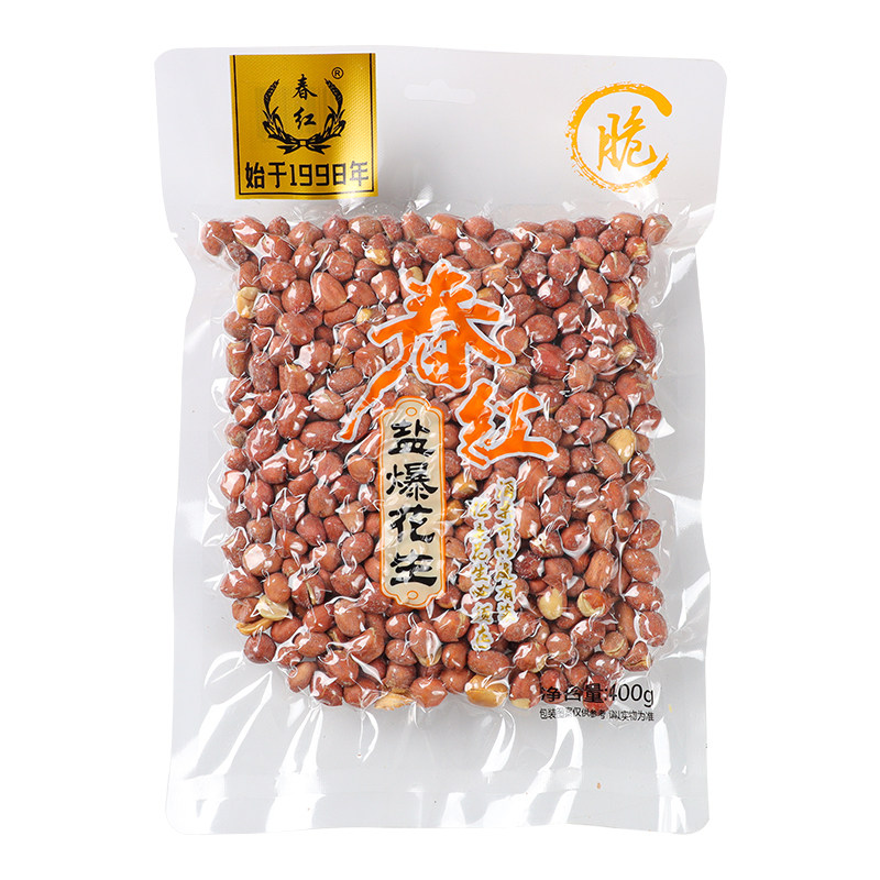 Bake Salt Popcorn Vacuum 380g Packaging Multi-flavor Crisp Fried Sesame's Lower Wine Snack Casual Spring Red Food