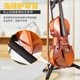 Flanger Upright Violin Erhu Self-locking Stand Telescopic Folding Bracket Automatic Gravity Locking Floor