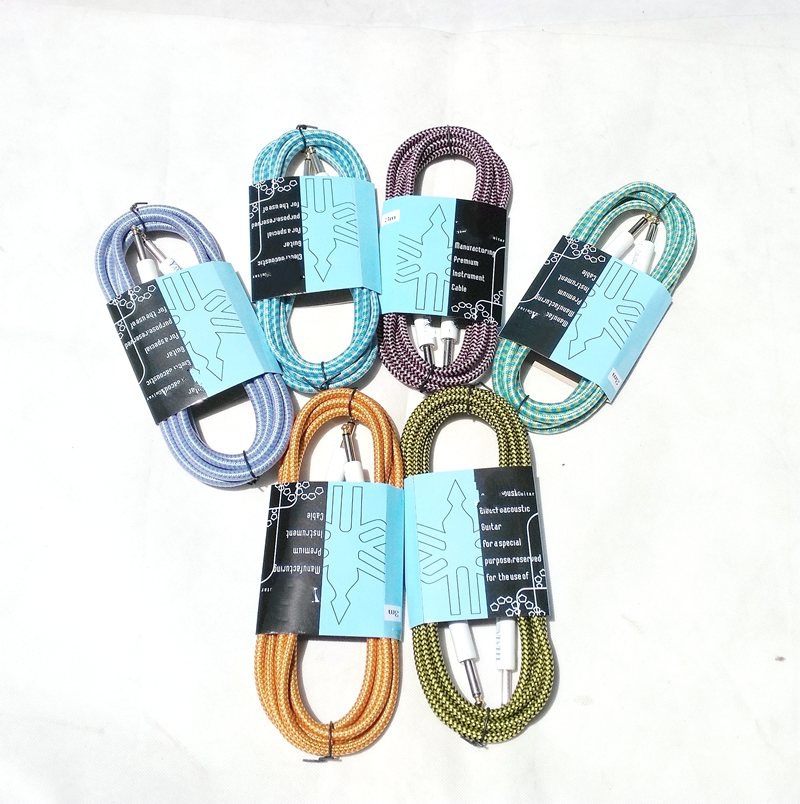 3m 3M coaxial electric guitar speaker cable 5m 10m folk electric box cable noise reduction shielding wire effect