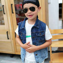 JJ Spring and Autumn CUHK Tong knit all-cotton denim for the waistcoat