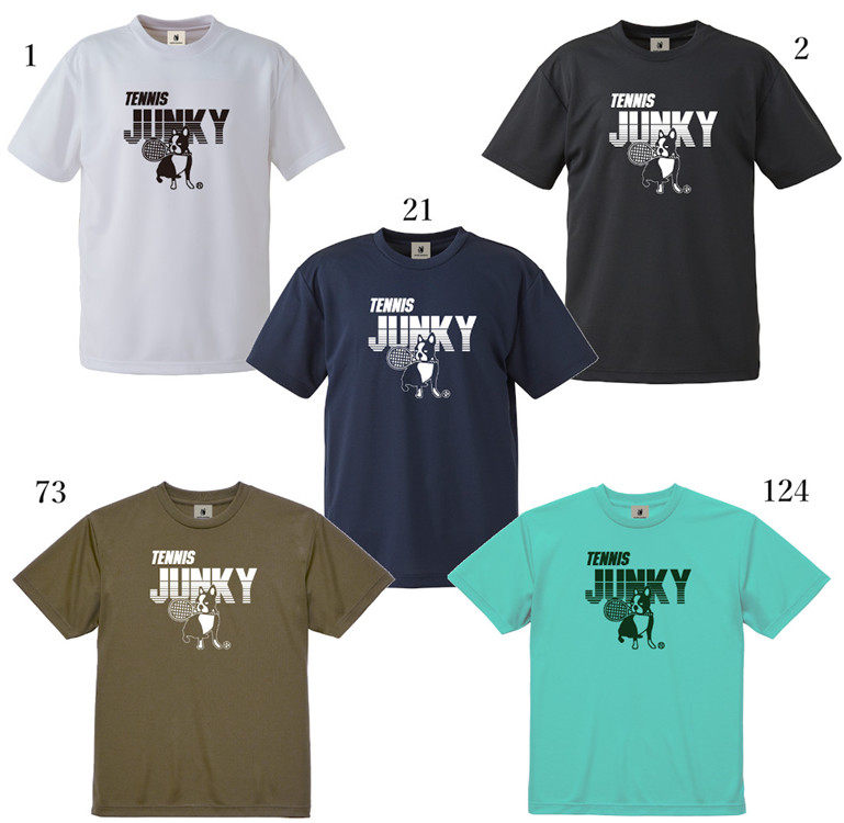 Japan Tennis Junky Men's Sports Tennis Conserve Short sleeves TJ21006 Sweat Speed Dry T-shirt Training Summer