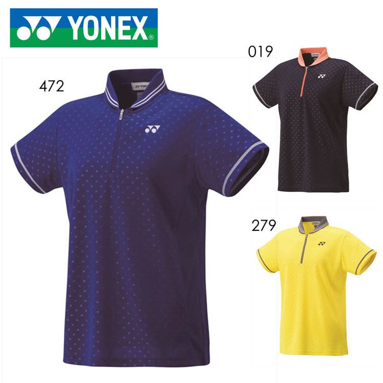 Japan YY 2018 JP YONEX Younix 20441 Women's Loose T-shirt Badminton Suit Short Sleeve