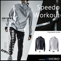  Japan with purchase JP version Speedo speed ratio SD17C62 mens swimming sports coated knitted jacket long-sleeved