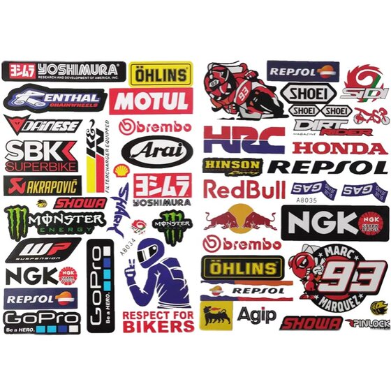 Motorcycle stickers locomotive stickers Scorpio helmet stickers waterproof sunscreen electric vehicle reflective decorative decals