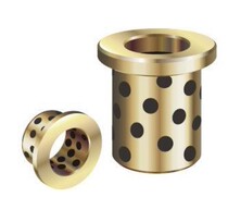 Shoulder strap shoulder round flange bushing MPTZ oil-free bushing Self-lubricating bearing graphite copper sleeve