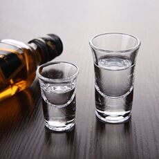 Ликер Cup 6只12只包邮 透明玻璃小烈酒杯10毫升一口洋酒白酒杯2二两3三两家