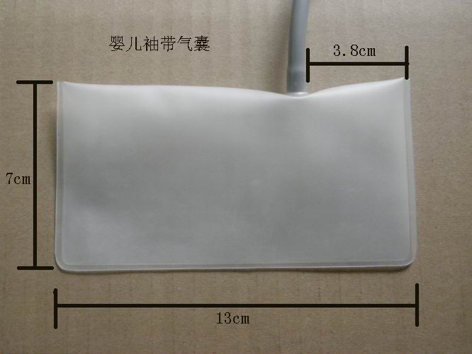 婴幼儿血压袖带气囊/单管TPU气袋/监护仪血压计配件
