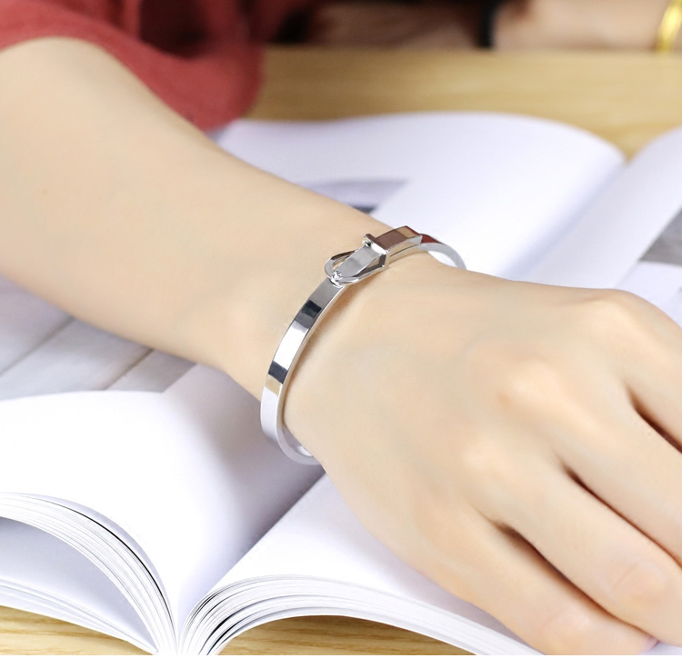 Phiên bản Hàn Quốc của vòng tay nữ đơn giản hoang dã Nhật Bản và bạn gái Hàn Quốc bạn gái Sen mở vòng tay vàng hồng cá tính vòng tay trang sức vòng tay Cuff