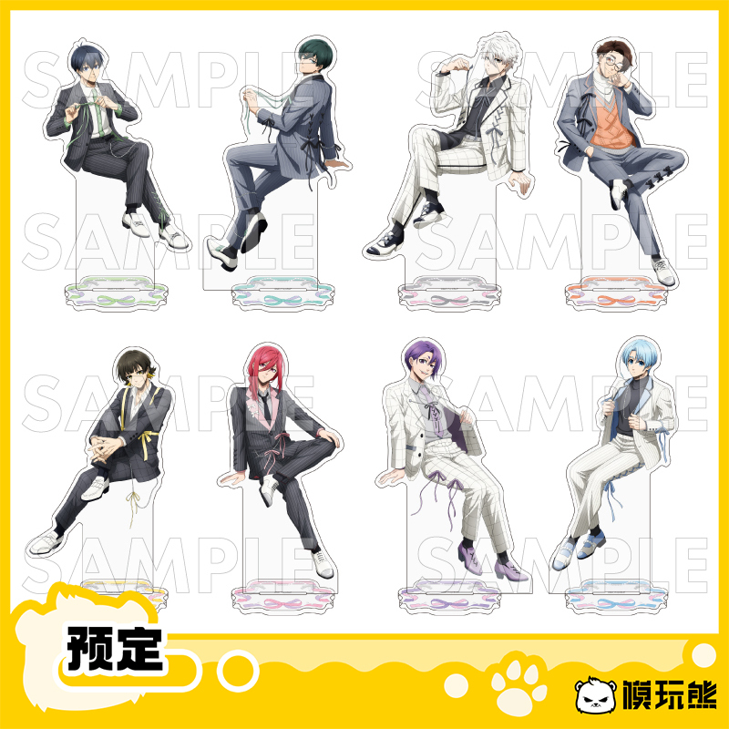 Model Toy Bear Blue Prison Blue Lock Agf2025 Acrylic Standee Ballet Core Merchandise in Stock