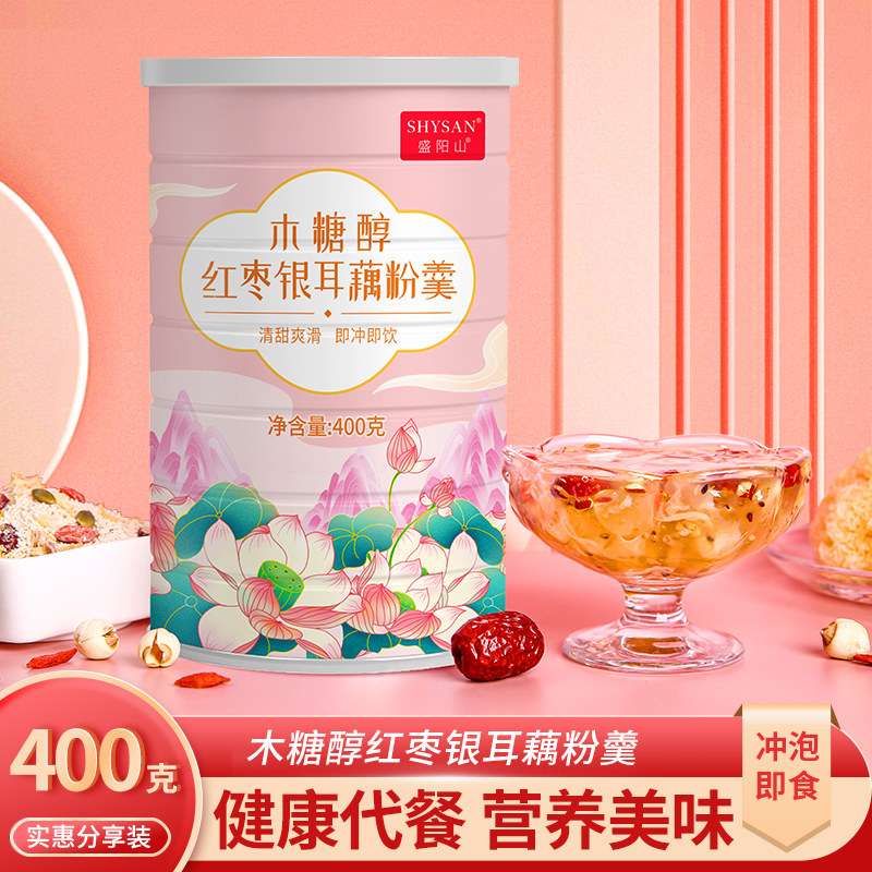 Xiaola Red Jujube Silver Ear Powder Student Nutritional Breakfast Supply Full Abdominal Settlement Canning