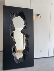 Зеркало в полный рост 意大利破碎镜丹尼尔联名侵蚀落地全身镜broken mirror艺术穿衣镜