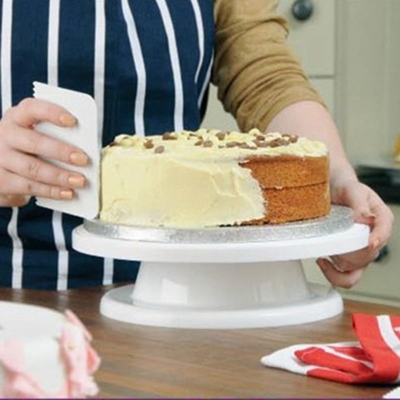 Rotating smoothly cake decoration turntable decoration table home cake turntable full set for birthday baking tool set