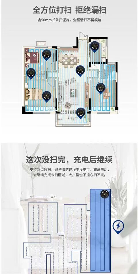 Nhà thông minh tự động cảm ứng quét máy lười quét máy mini tự động hút bụi robot công ty quà tặng robot hút bụi lau nhà roborock s6 maxv