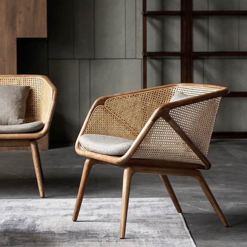 Дизайнерский ретро диван для отдыха из натурального дерева, популярно в интернете