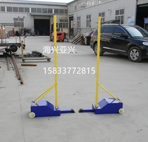 Mobile badminton post grid competition badminton post