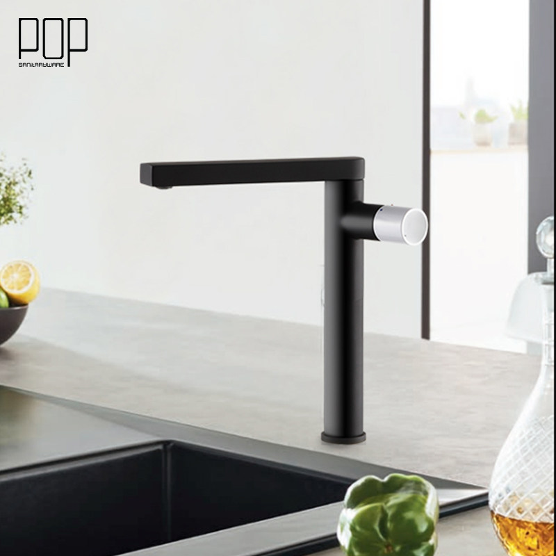 POP Bathroom Fine Copper rotary kitchen hot and cold tap washing dishes wash basin tap sink tap