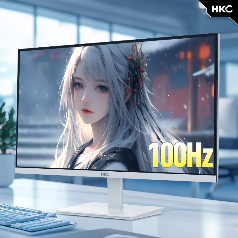 Hkc Huike 24-Inch 100Hz High-Definition Monitor Home Office Ips Computer Screen 27 White V2418W Hkc Huike 24-Inch 100Hz High-Definition Monitor Home Office Ips Computer Screen 27 White V2418W