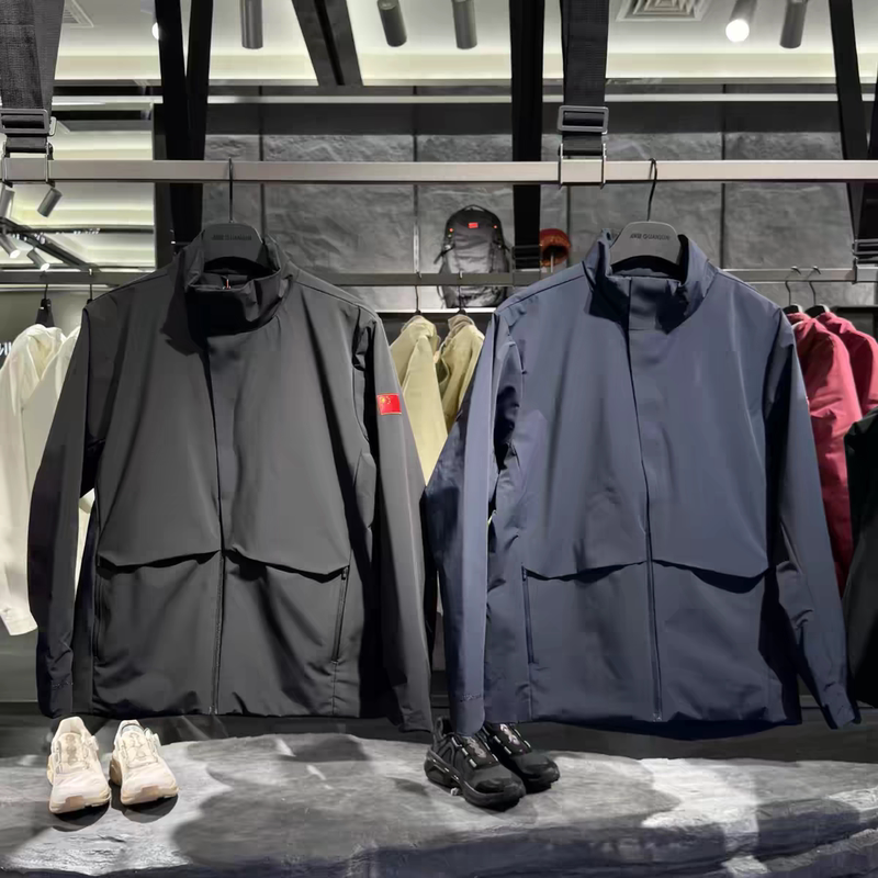 Anta Champion 2026 Spring New Men's Stand Collar Executive Cotton Jacket Heated Warm Jacket 152610801 Anta Champion 2026 Spring New Men's Stand Collar Executive Cotton Jacket Heated Warm Jacket 152610801