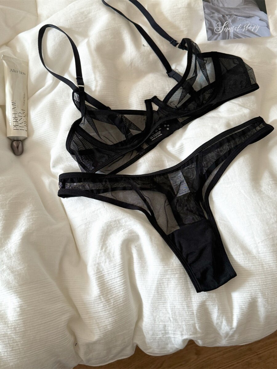 hochwertiges sexspielzeug Ultradünne Modelle von Unterwäsche für große Brüste, sexy Leoparden-Spitzen- Dessous-Anpassung, gerafft, hohl, mit Stahlring-BH-Set main image 0
