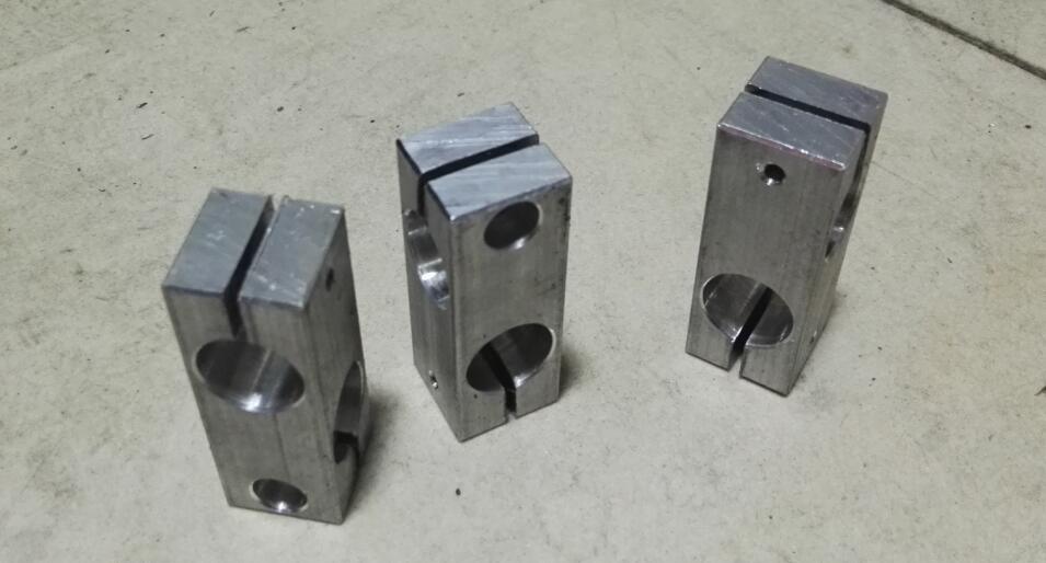 Special-shaped hole fixing clamps large full cross clamp large full-cross cross large full-size hole bearing piece