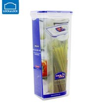 Music clasp plastic crisper rectangular sealed box household with lid large capacity food storage transparent kitchen