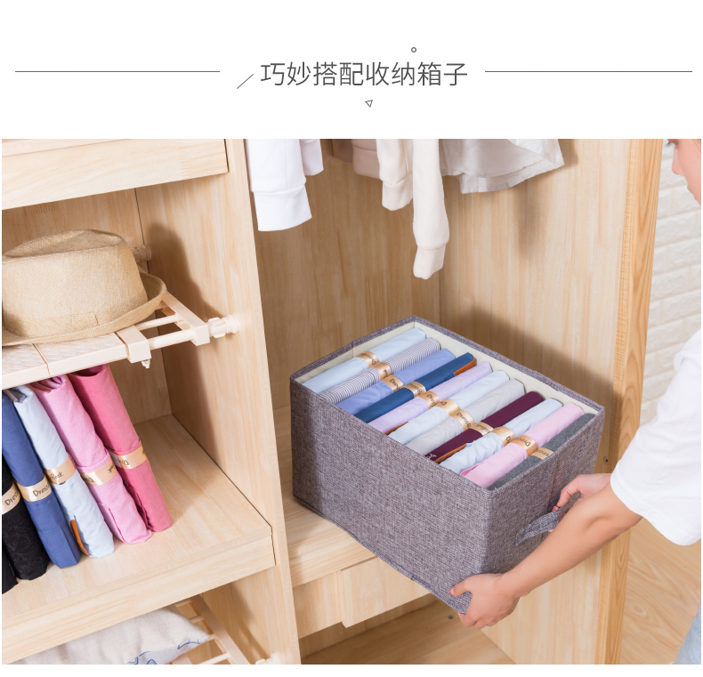 Dressbook Hàn Quốc lười biếng có thể gấp bảng hoàn thành lưu trữ chồng quần áo tạo tác tủ quần áo sáng tạo quần áo bảng gấp - Hệ thống giá giặt cay lan bui
