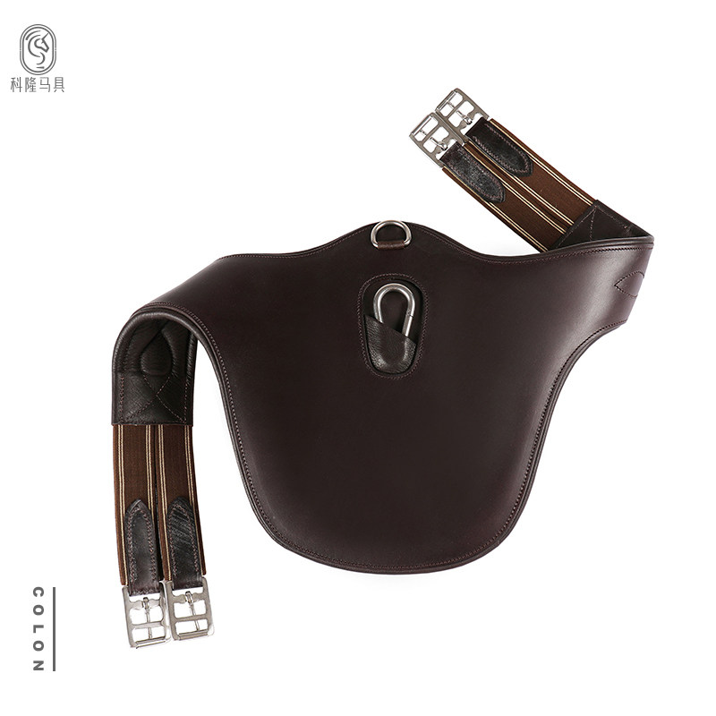 829 European imported cowhide barrier girdle equestrian supplies horse equipment