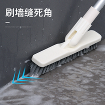 toilet floor brushed ground long handle hard gross bathroom clean slit wall toilet die corner unbent waist scraping brush