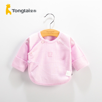 Tongtai newborn monk clothes cotton top summer newborn half back clothes baby clothes 0-3 months air conditioning clothes